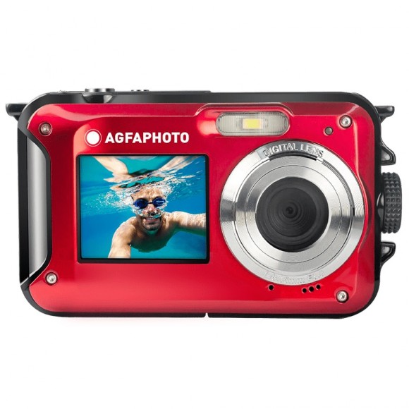 Agfa Realishot WP8000 Waterproof Camera - Red